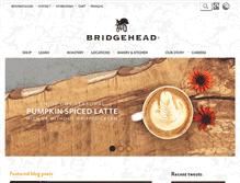 Tablet Screenshot of bridgehead.ca